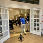 Penguin visits Crane's Mill