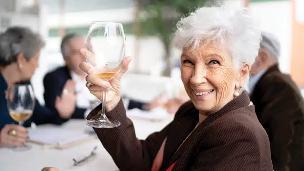 Senior woman enjoying senior living lifestyle